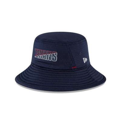 Sapca New Era Houston Texans NFL Official Summer Sideline Stretch Bucket Hat - Albastri